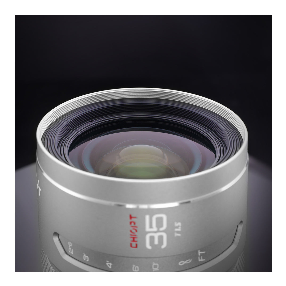 CHIOPT AURA 35mm T1.5 Cinema Lens (Canon RF) Full-Frame with Superfast Aperture and Low Distortion
