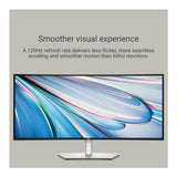 Dell UltraSharp U3425WE 34-In. UW-QHD 21:9 Curved LED Monitor 120Hz Thunderbolt 4 Hub (Black/Silver)