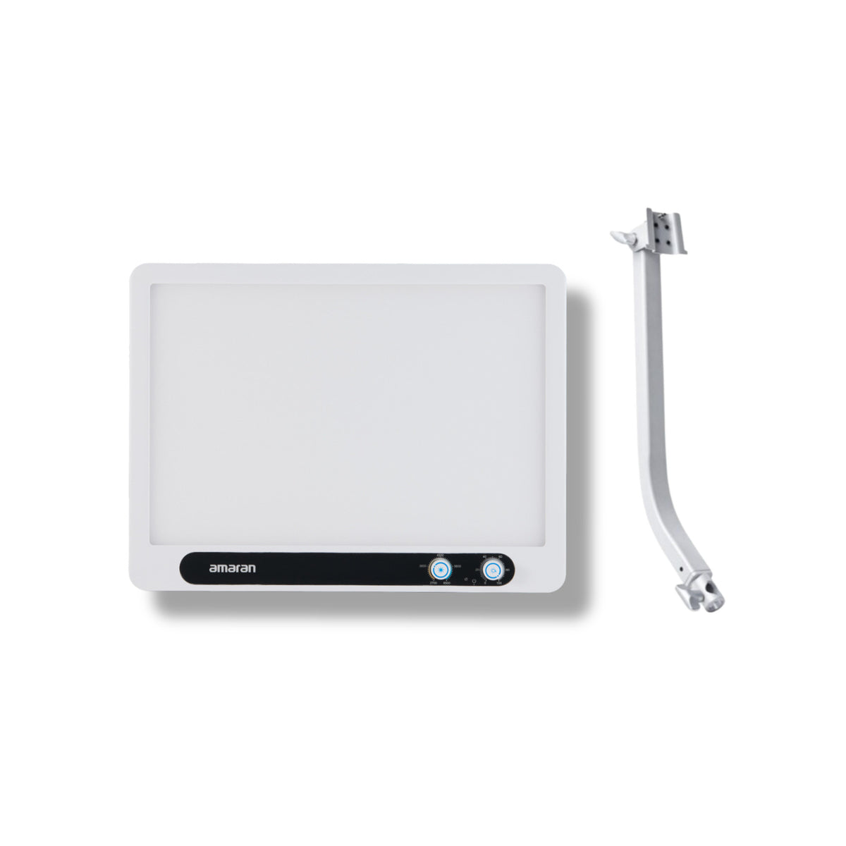 Amaran Verge Edge-Lit Flicker-Free LED Panel Light  (White, US) Bundle