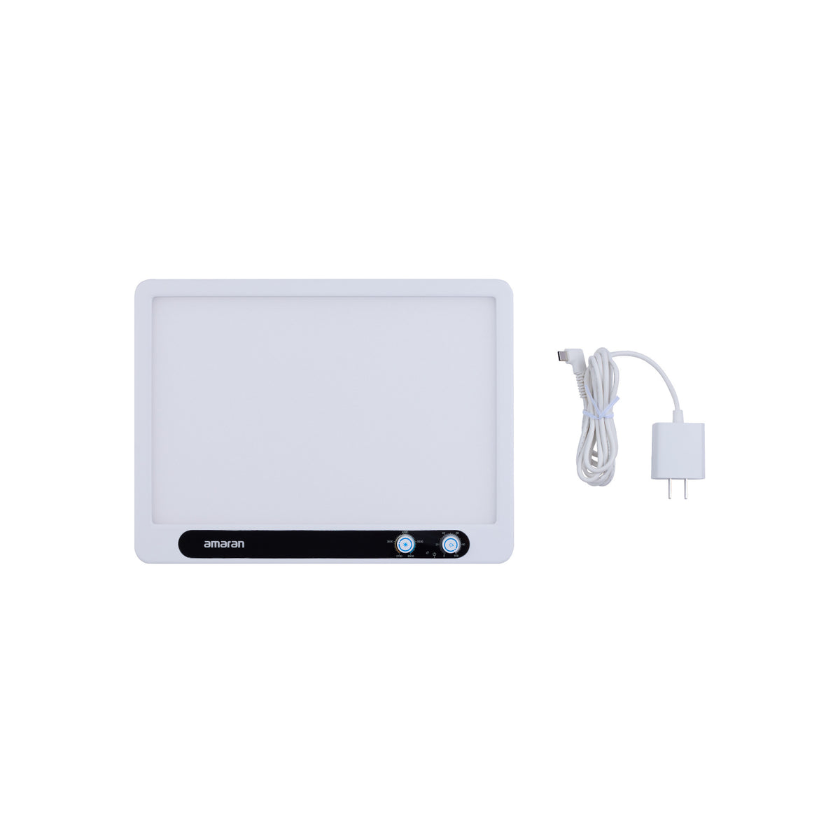 Amaran Verge Edge-Lit LED Panel Light Flicker-Free Eye-Safe (White, US) Bundle