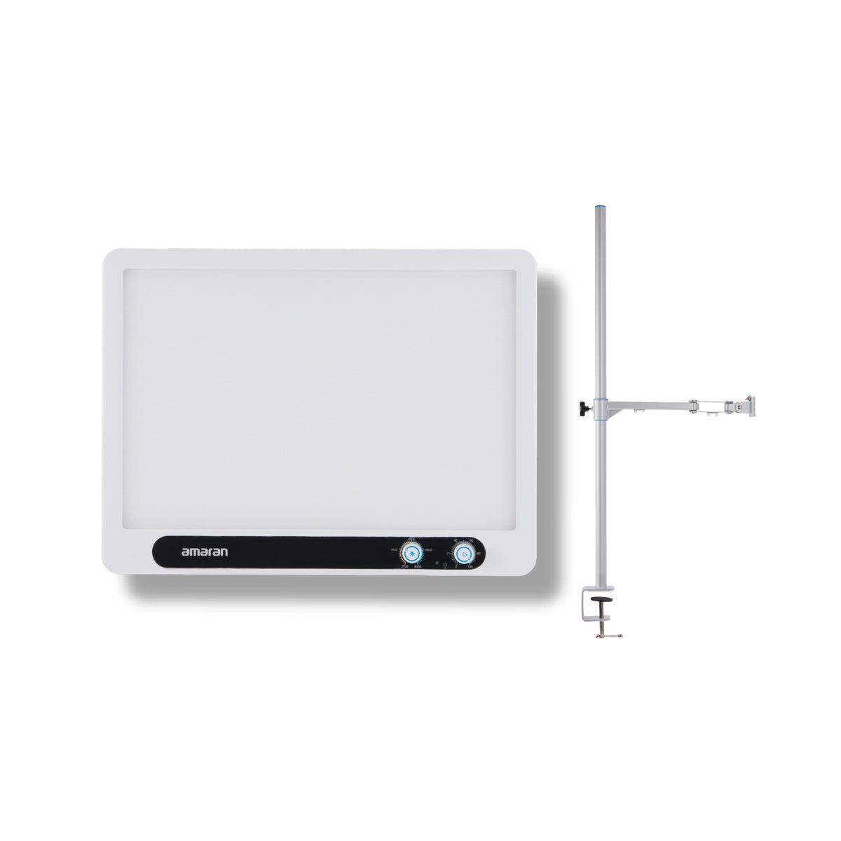 Amaran Verge Edge-Lit LED Panel Light Flicker-Free Eye-Safe (White, US) Bundle