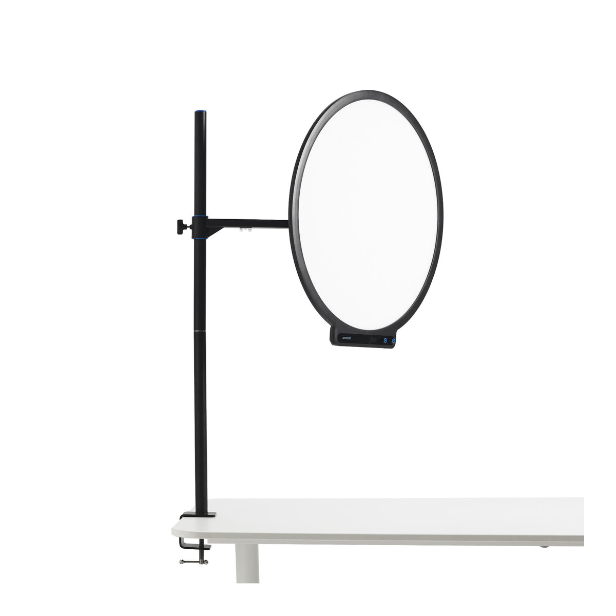 Amaran Verge Edge-Lit Flicker-Free LED Panel Light  (Charcoal, US) Bundle