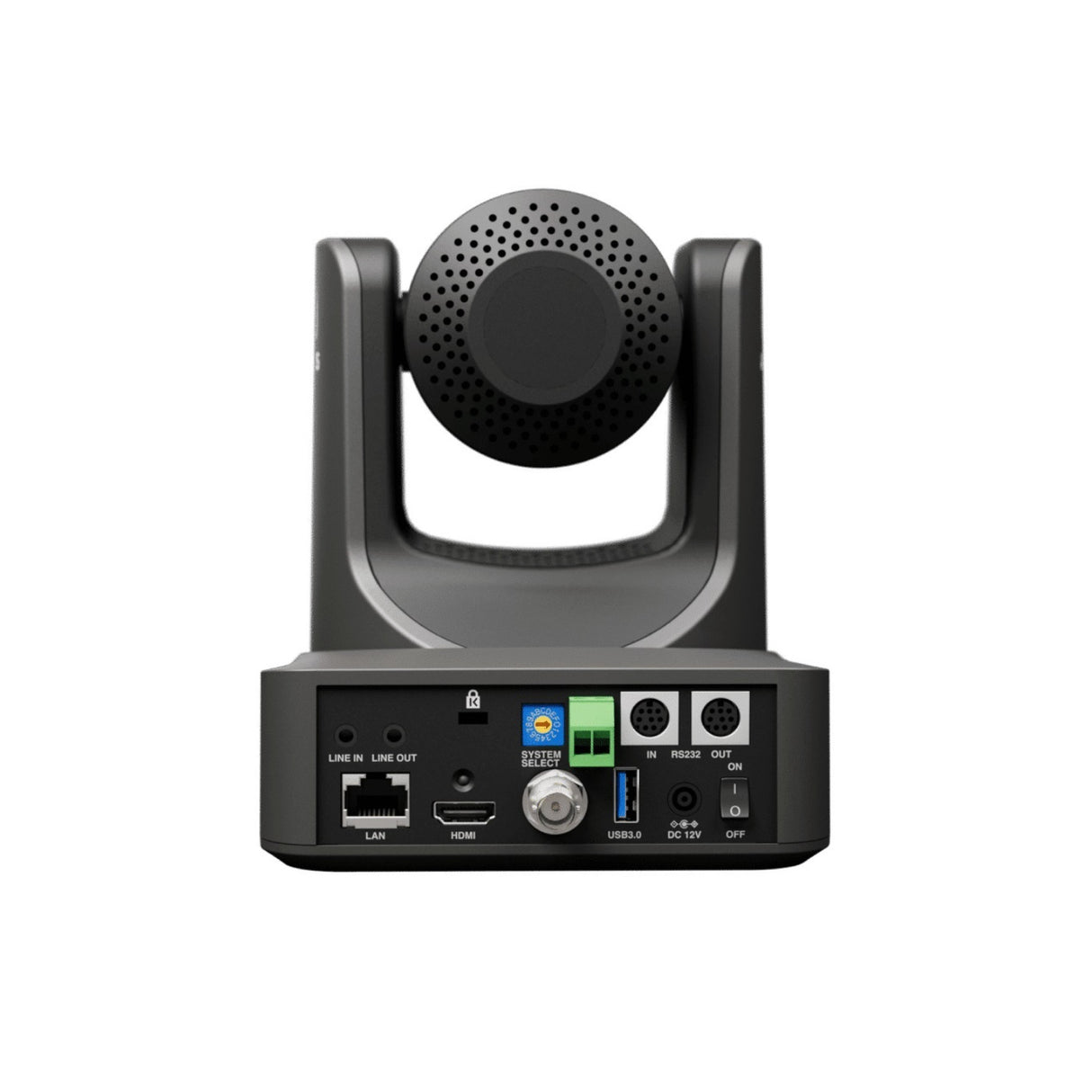 Atomos A-Eye 4K PTZ Camera - 12x Optical Zoom, UHD 1/2.8-inch CMOS Sensor, AI Auto-Tracking (Black)