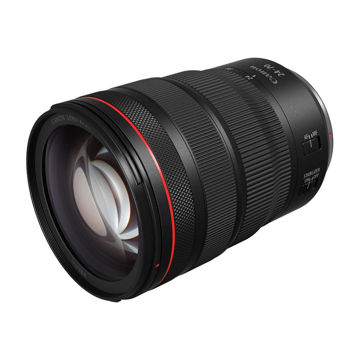 Canon RF 24-70mm f/2.8L IS USM Lens with Weatherproof Hard Case - Customizable Foam