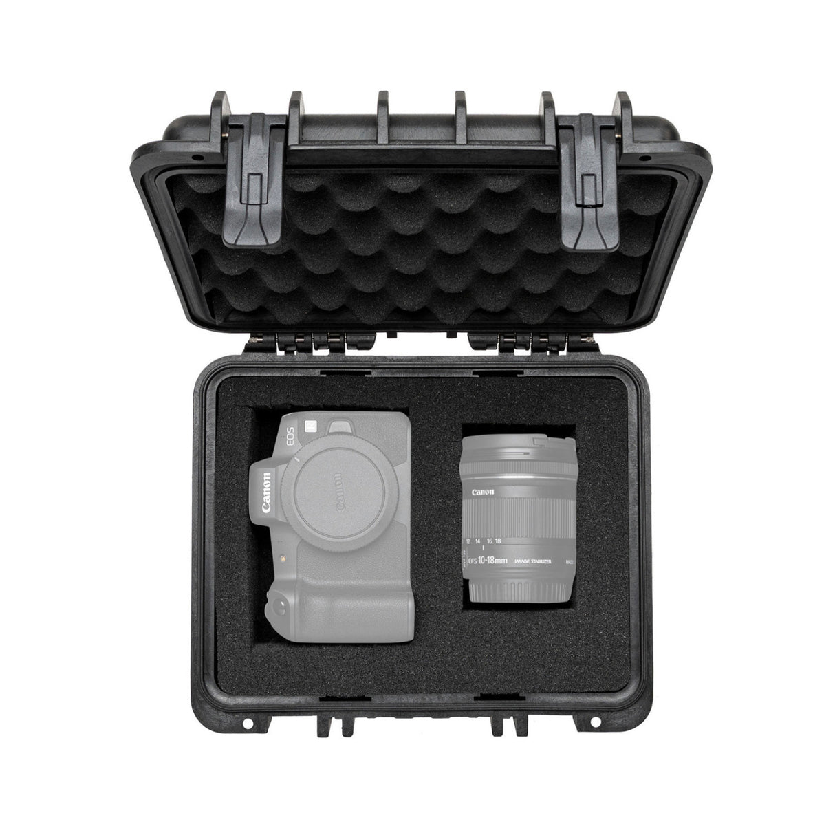 Canon RF 24-70mm f/2.8L IS USM Lens with Weatherproof Hard Case - Customizable Foam