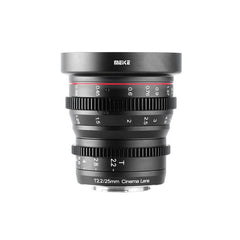Meike 25mm T2.2 Manual Focus Cinema Lens with Multilayer Coating (MFT Mount)