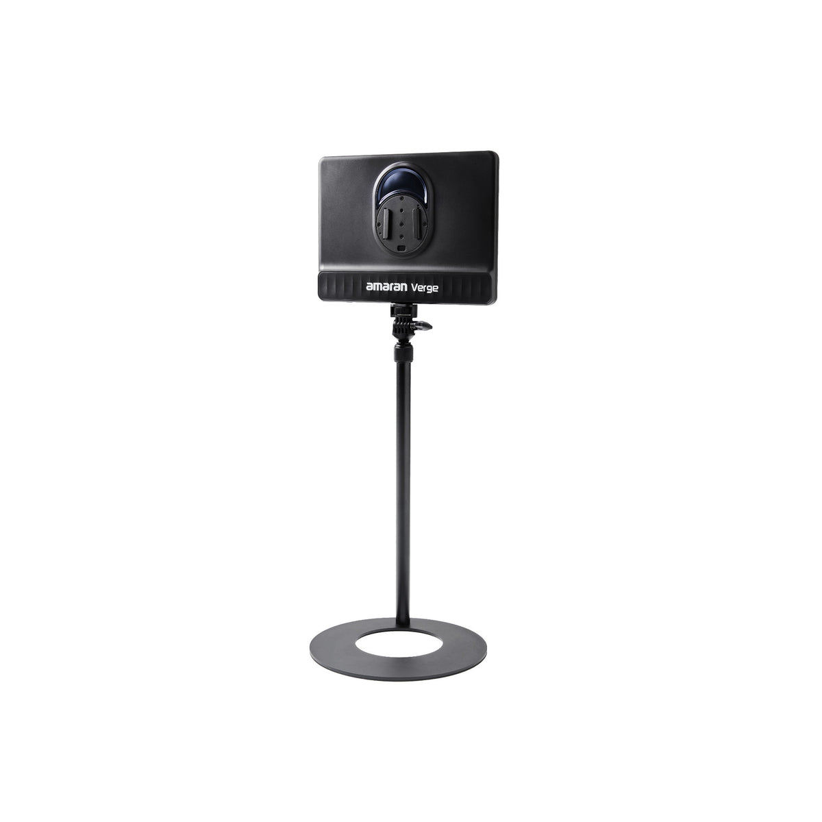 Amaran Verge Edge-Lit LED Panel Light (Charcoal, US) with Base Stand Bundle