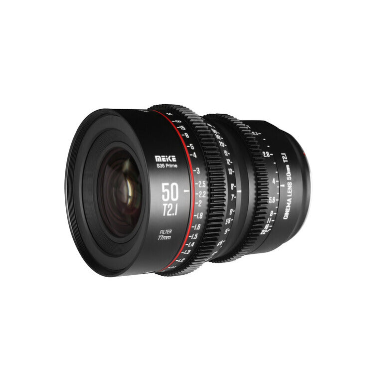Meike 50mm T2.1 Super 35 Cine Prime Lens 270-Degree Focus Rotation (EF Mount)
