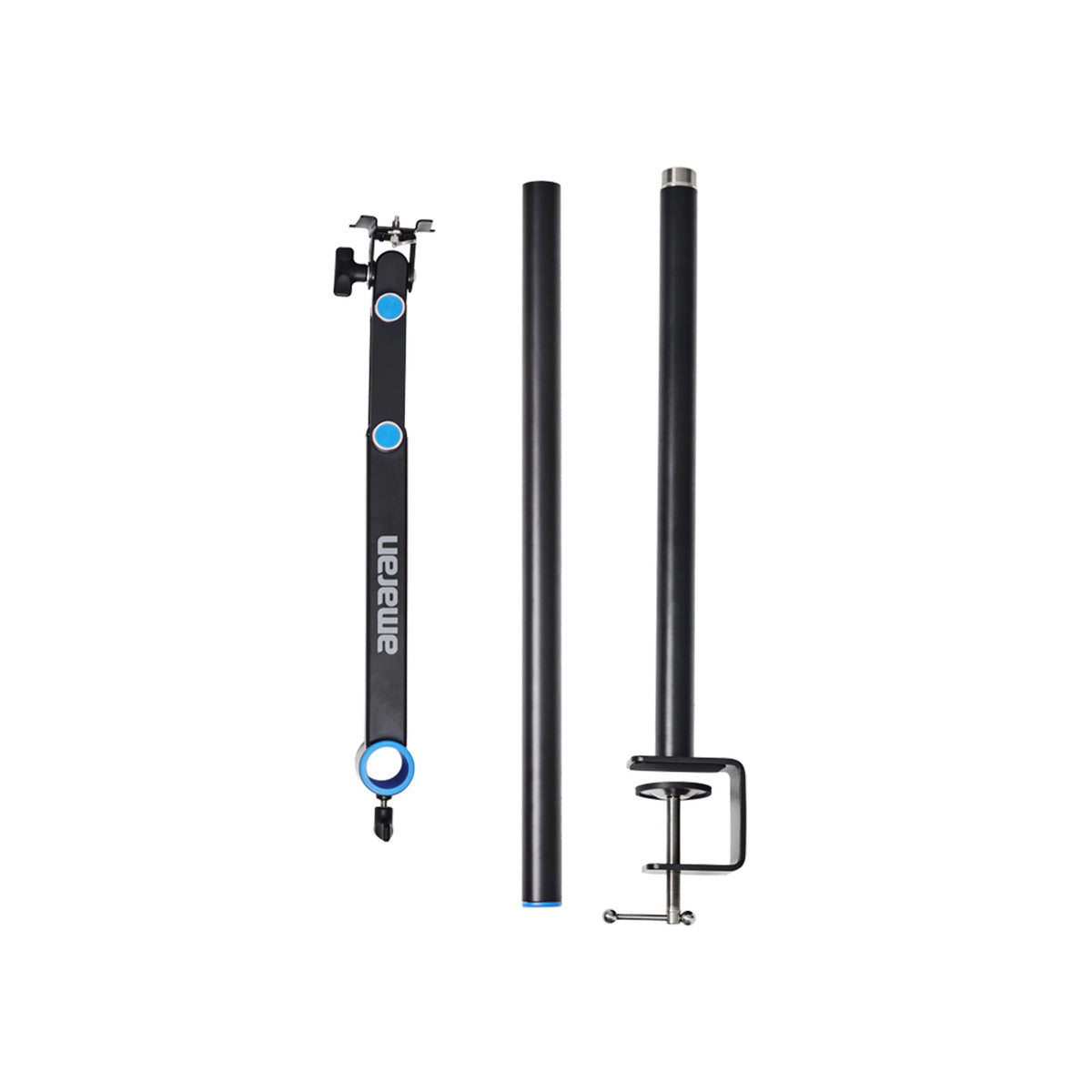 Amaran Verge Max Kit - Charcoal (US) with Light Control Grid Clip-On Bundle