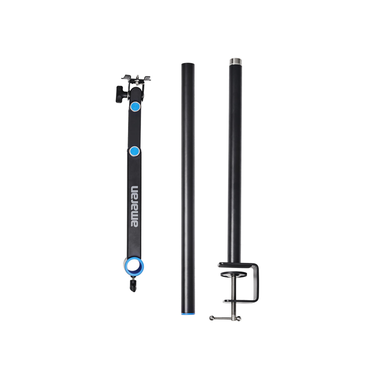 Amaran Verge Max Kit - Charcoal (US) with Light Control Grid Clip-On Bundle