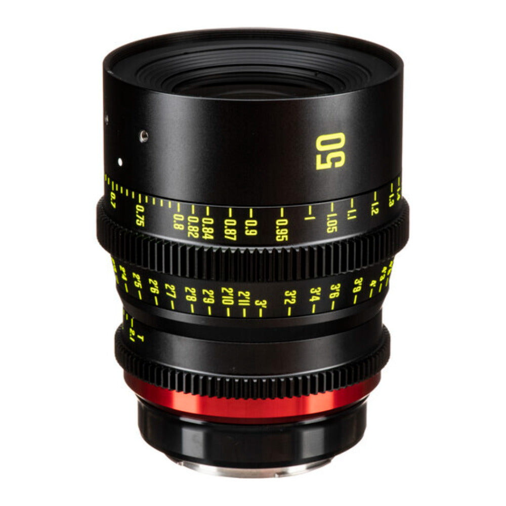 Meike 50mm T2.1 Full-Frame Cine Lens EF Mount (Fee/Meters Marking)