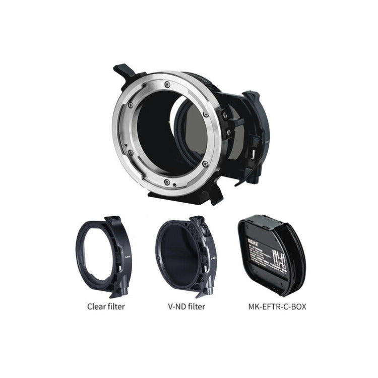 Meike Drop-In Filter Mount Adapter for PL-Mount Lens to RF-Mount Camera