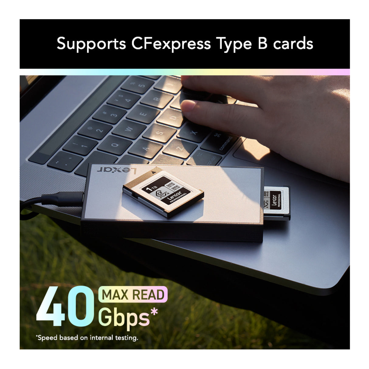 Lexar Professional Workflow CFexpress 4.0 Type B Card Reader