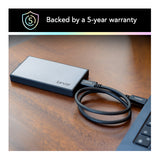 Lexar Professional Workflow Portable 4TB SSD - Aluminum Build, 68-Rated Up to 2000MB/s Read/Write