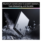 Lexar Professional Workflow Portable 4TB SSD - Aluminum Build, 68-Rated Up to 2000MB/s Read/Write