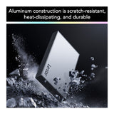 Lexar Professional Workflow Portable 2TB SSD - Aluminum Build, 68-Rated Up to 2000MB/s Read/Write