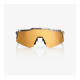 100 Percent SPEEDCRAFT XS Money Mike 3 Polished Black Tortoise with HiPER 24K Gold Mirror Lens