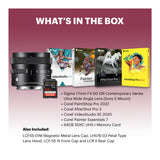 Sigma 17mm F4 DG DN Contemporary Ultra Wide Angle Lens (Sony E-Mount) Bundle
