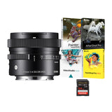 Sigma 17mm F4 DG DN Contemporary Ultra Wide Angle Lens (Sony E-Mount) Bundle