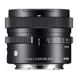 Sigma 17mm F4 DG DN Contemporary Ultra Wide Angle Lens (Sony E-Mount) Bundle