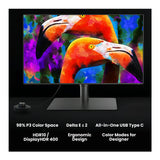 BenQ PD3225U 31.5-In. Designer Monitor 16:9 4K UHD HDR10 Thunderbolt 3 IPS Black