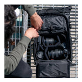 Wandrd PRVKE Backpack – Weather-Resistant and Expandable Bundle (Black)