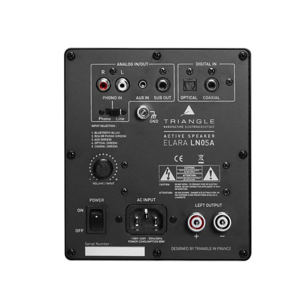 Triangle LN05A Wireless Bluetooth Floorstanding Speaker (Chestnut)