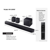 Samsung Q-Series HW-Q990F 11.1.4ch Soundbar with Wireless Dolby Atmos