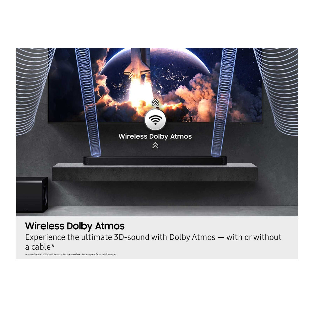 Samsung Q-Series HW-Q990F 11.1.4ch Soundbar with Wireless Dolby Atmos