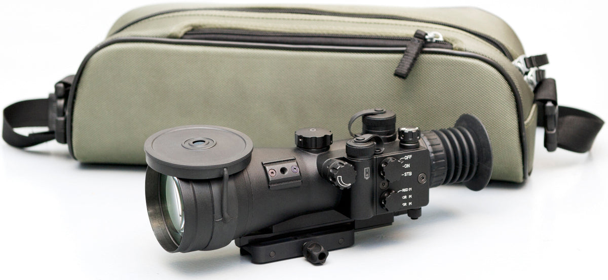 Luna Optics Gen-III Special Purpose Riflescope 4x White Phosphor Mil-Spec Tube