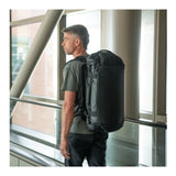 WANDRD CARRYALL Duffel Bag 40L with Backpack Straps and Locking Zippers (Black)