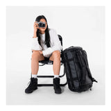 WANDRD CARRYALL Duffel Bag 40L with Backpack Straps and Locking Zippers (Black)
