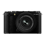 FUJIFILM X-M5 Mirrorless Camera with XC 15-45mm Lens (Black)