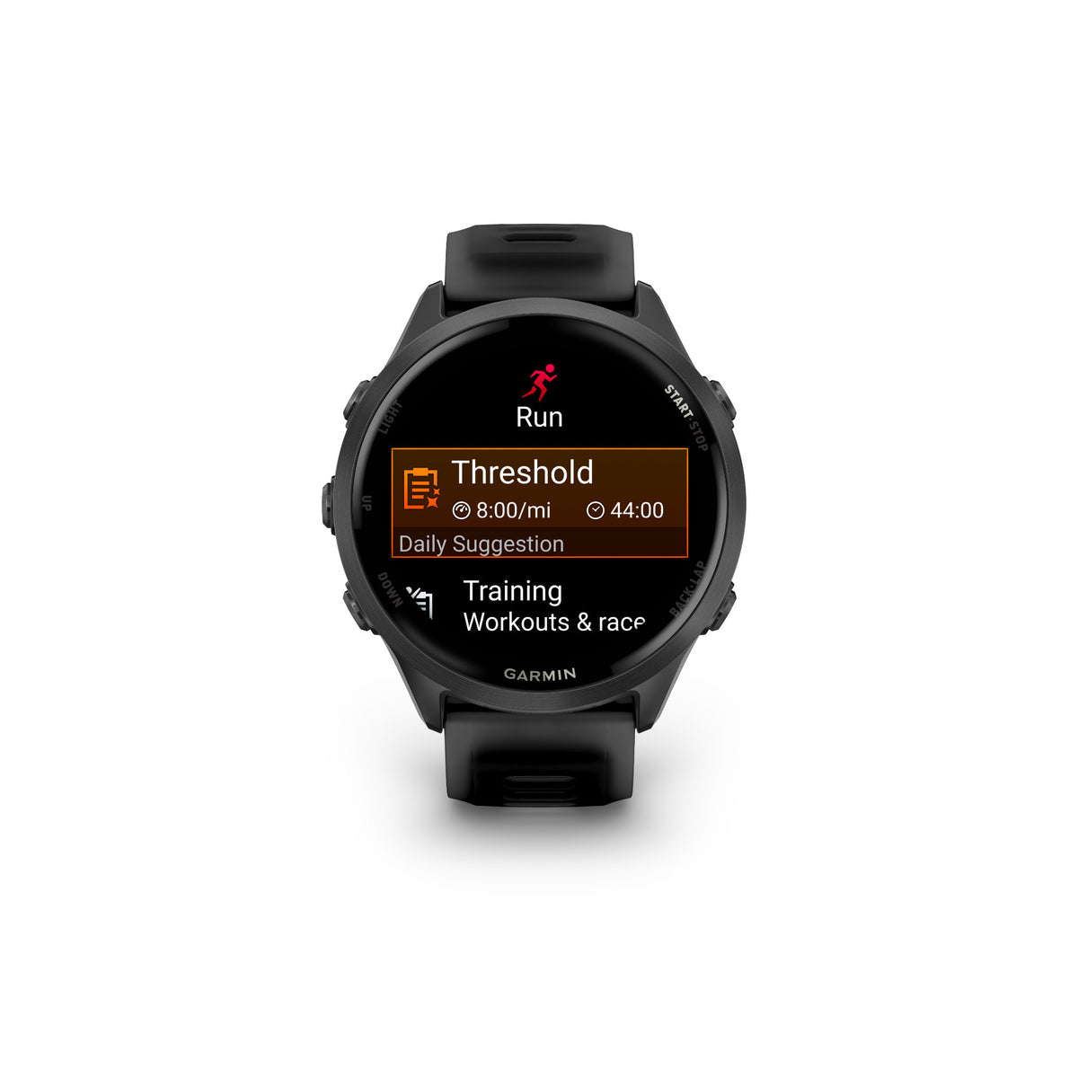 Garmin Forerunner 570 47mm Slate Gray Aluminum/Translucent Black Band Bundle