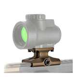 Reptilia DOT Mount Lower 1/3 Co-Witness for Trijicon MRO (FDE Flat Dark Earth)