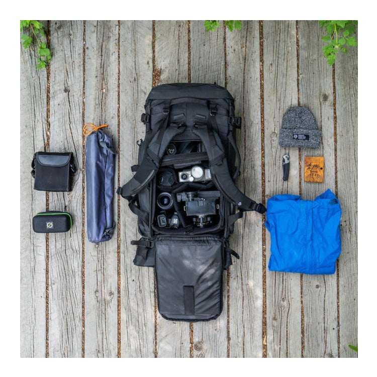 Wandrd FERNWEH 50L Adventure Backpack (Medium/Large)  Weather-Resistant (Black)