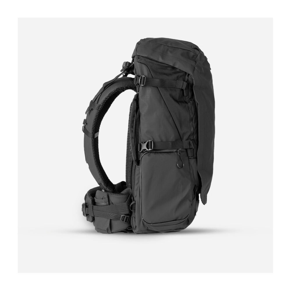 Wandrd FERNWEH 50L Adventure Backpack (Small/Medium)  Weather-Resistant (Black)