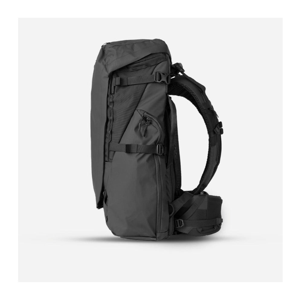 Wandrd FERNWEH 50L Adventure Backpack (Small/Medium)  Weather-Resistant (Black)