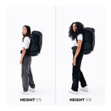 Wandrd FERNWEH 50L Adventure Backpack (Small/Medium)  Weather-Resistant (Black)