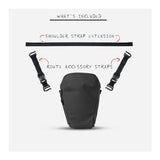 Wandrd Route Pack  Rugged and Versatile Camera Bag with Quick Access (Black)