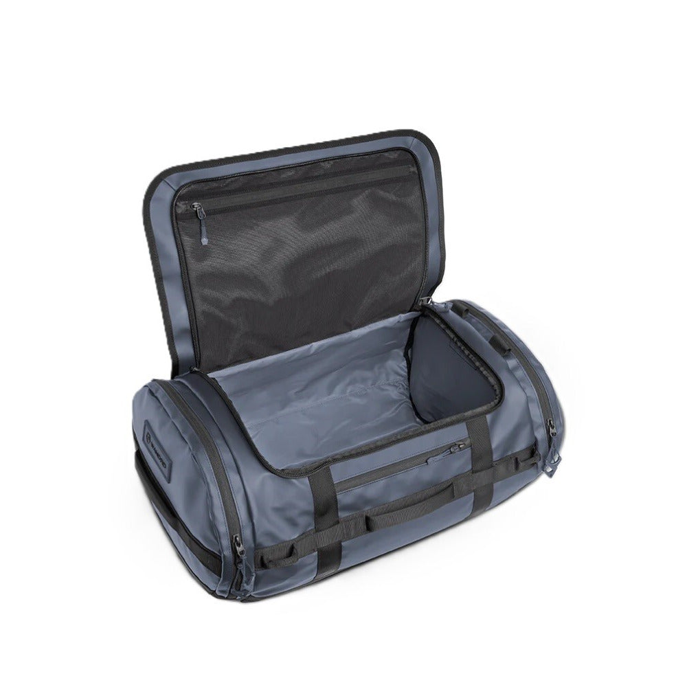 WANDRD CARRYALL 40L Duffel Bag - Rugged Travel and Gear Hauler (Aegean Blue)