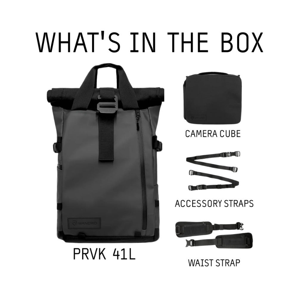 WANDRD PRVKE 41 Black Photo Bundle