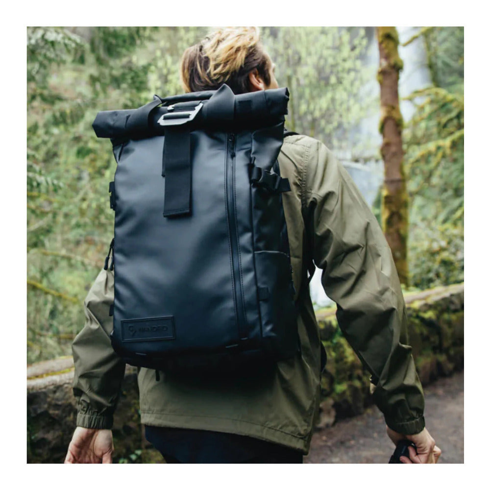 WANDRD PRVKE 31L Weather-Resistant Backpack (Aegean Blue, Photography Bundle)