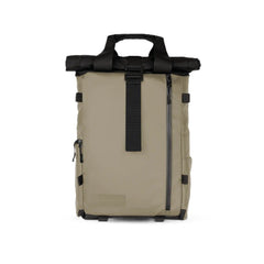 WANDRD PRVKE Lite Camera Backpack - Weather-Resistant with Expandable Rolltop (Yuma Tan)