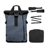 WANDRD PRVKE 21L Weather-Resistant Backpack (Aegean Blue, Photography Bundle) (Open Box)