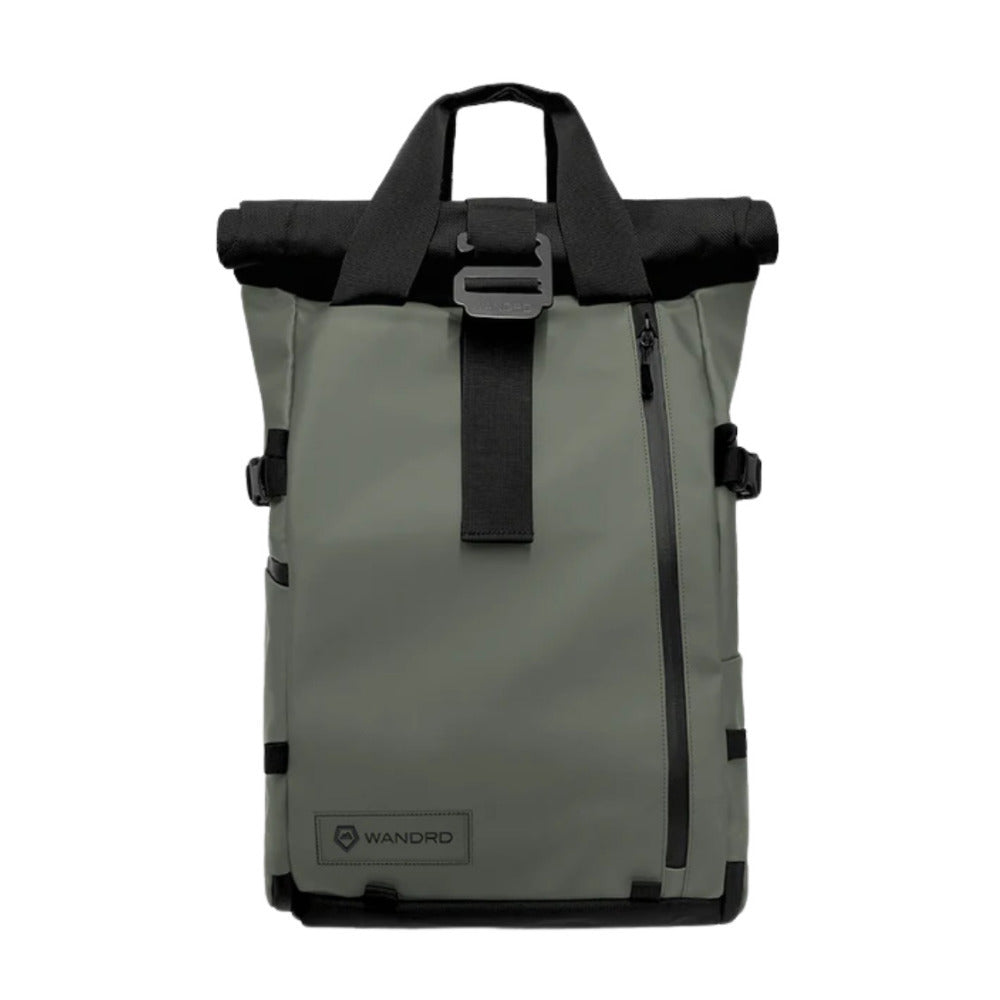WANDRD PRVKE 21L Weather-Resistant Backpack (Wasatch Green, Photography Bundle)