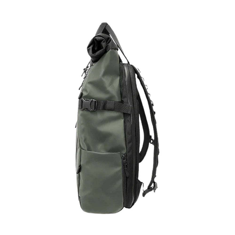 WANDRD PRVKE 21L Weather-Resistant Backpack (Wasatch Green, Photography Bundle)