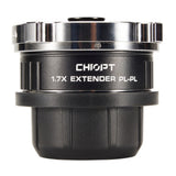 CHIOPT 1.7x PL-Mount Lens Extender (ARRI PL to PL Cameras)