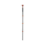 Fotopro X-Airfly Max Tripod with Detachable Monopod and Phone Holder (Orange)