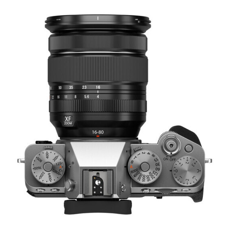 FUJIFILM X-T5 Mirrorless Camera with XF 16-80mm Lens - 40MP, 6.2K Video (Silver)